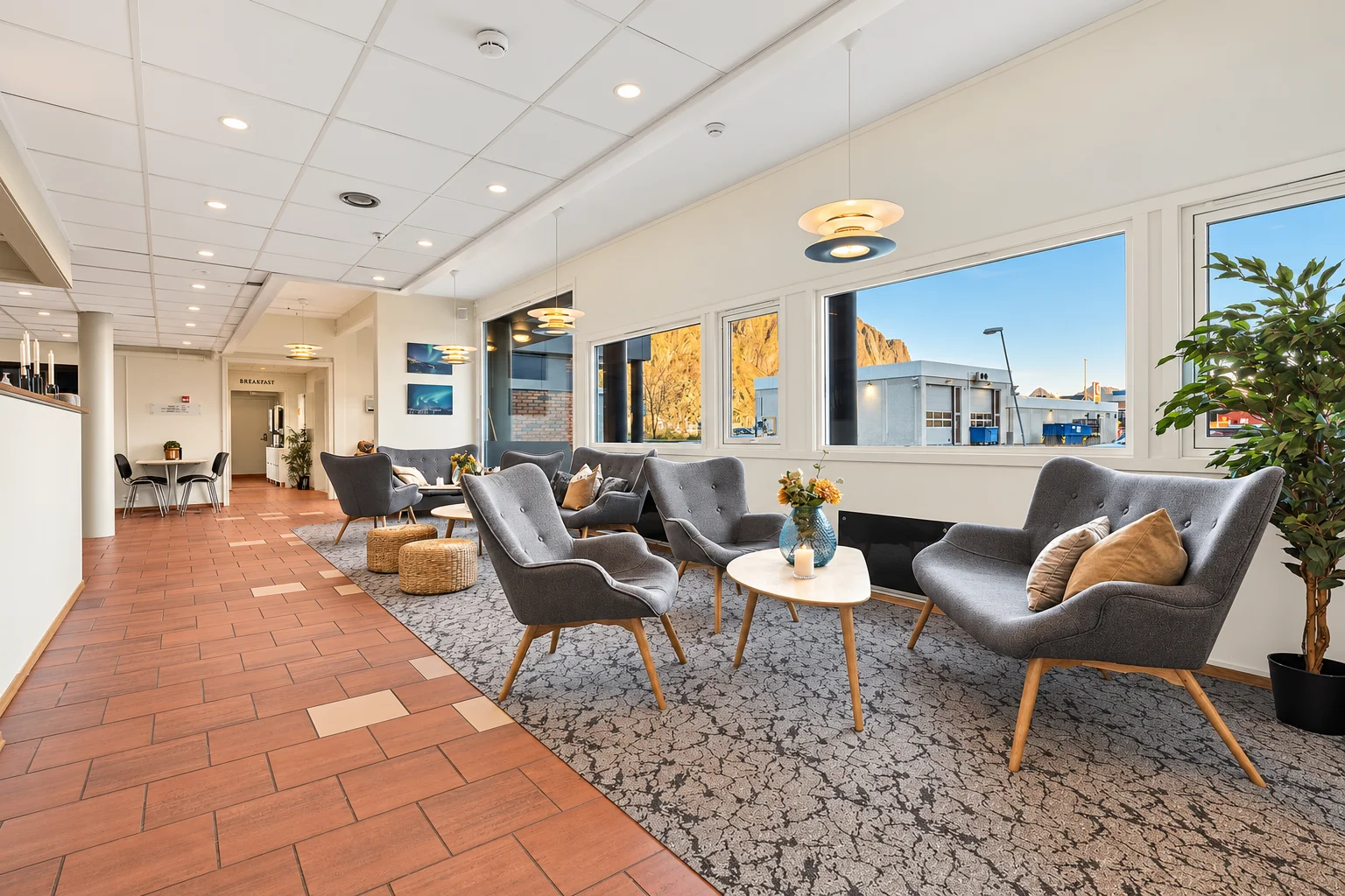 Lobby og fellesområder · Marina Hotel Lofoten